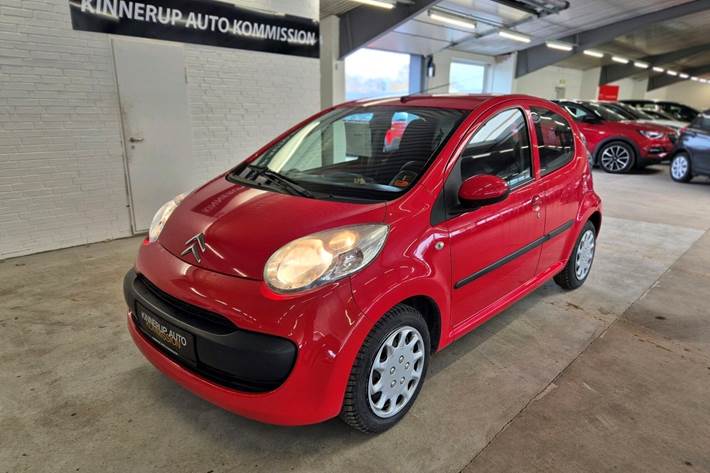 Rød Citroën C1 fra 2007
