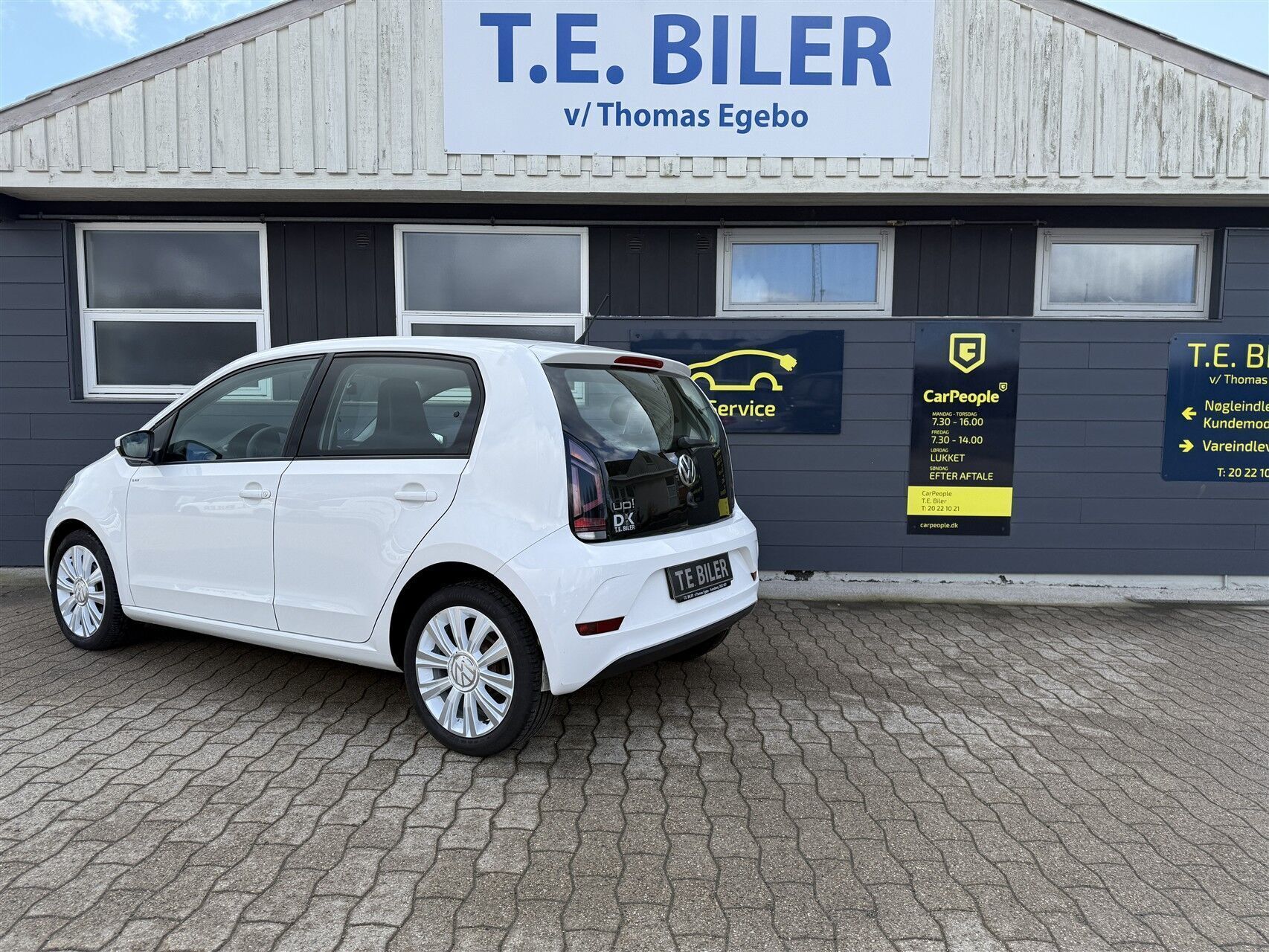 Hvid VW up fra 2017