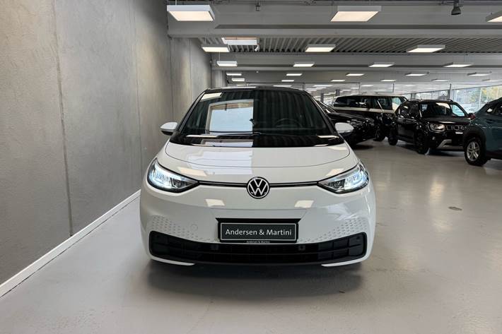 Hvid VW ID.3 fra 2023