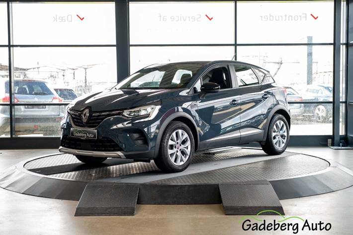 Blå Renault Captur fra 2020