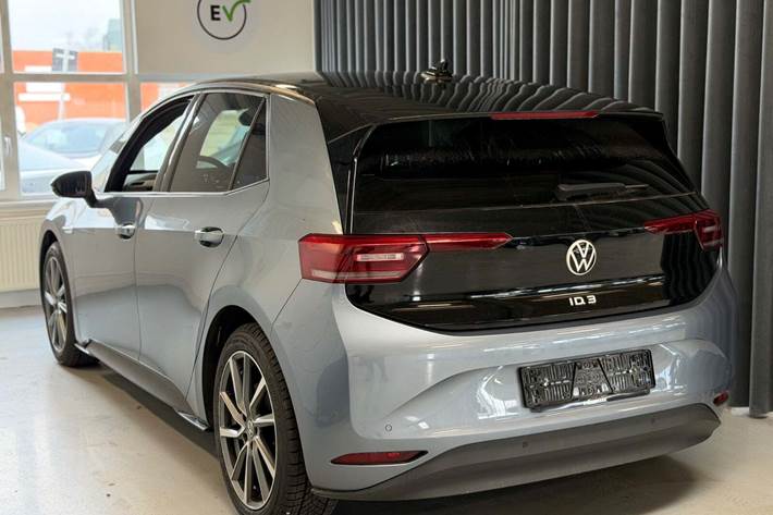 Blå VW ID.3 fra 2021