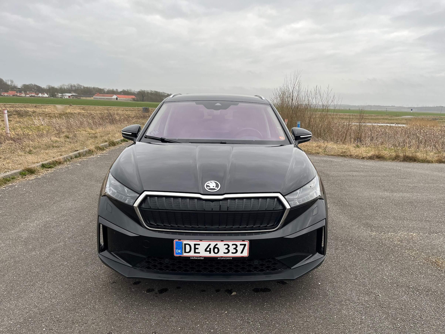 Sort Skoda Enyaq fra 2021