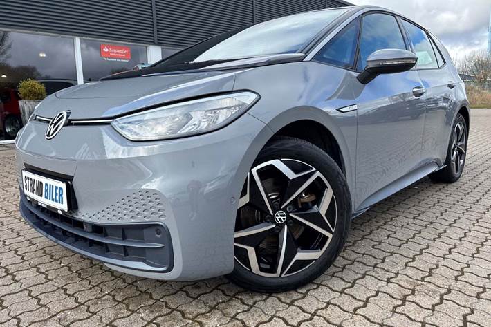 Grå VW ID.3 fra 2023