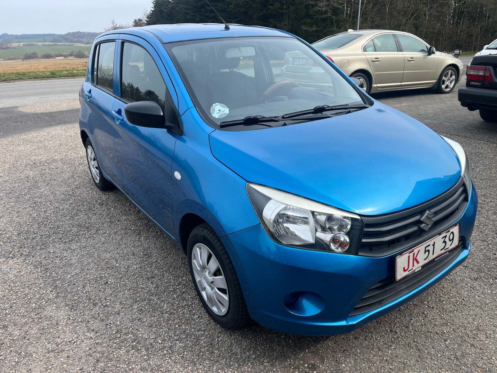 Blå Suzuki Celerio fra 2015