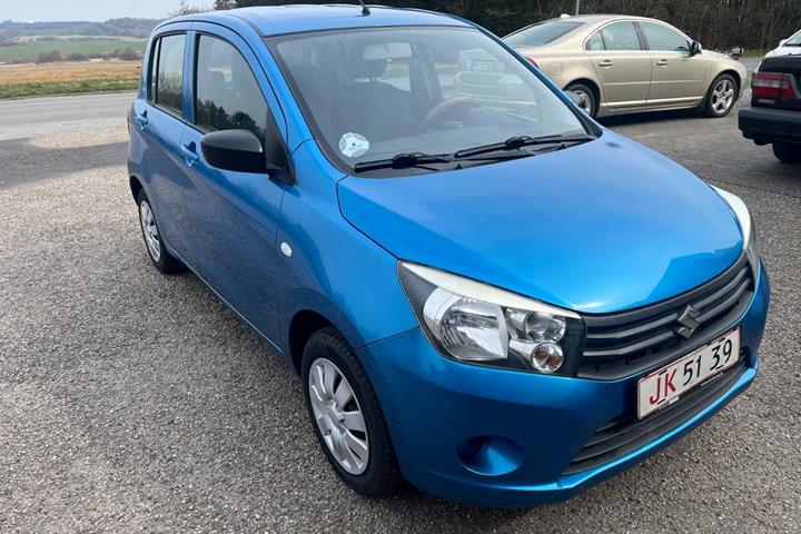 Blå Suzuki Celerio fra 2015