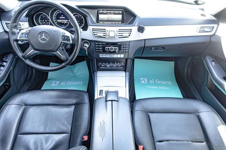Hvid Mercedes E200 fra 2014