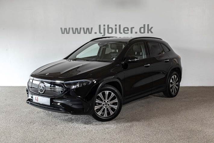 Sort Mercedes EQA250 fra 2021