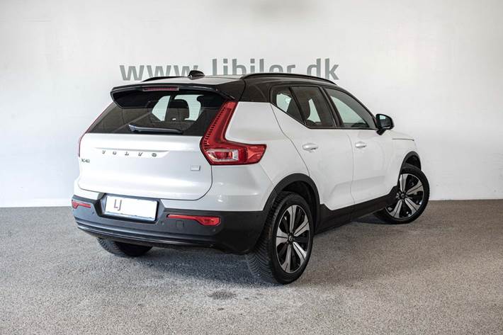 Hvid Volvo XC40 fra 2022