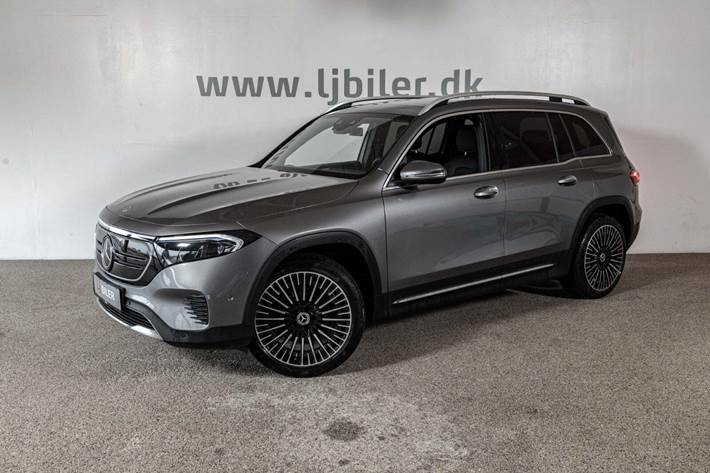 Sort Mercedes EQB250 fra 2023