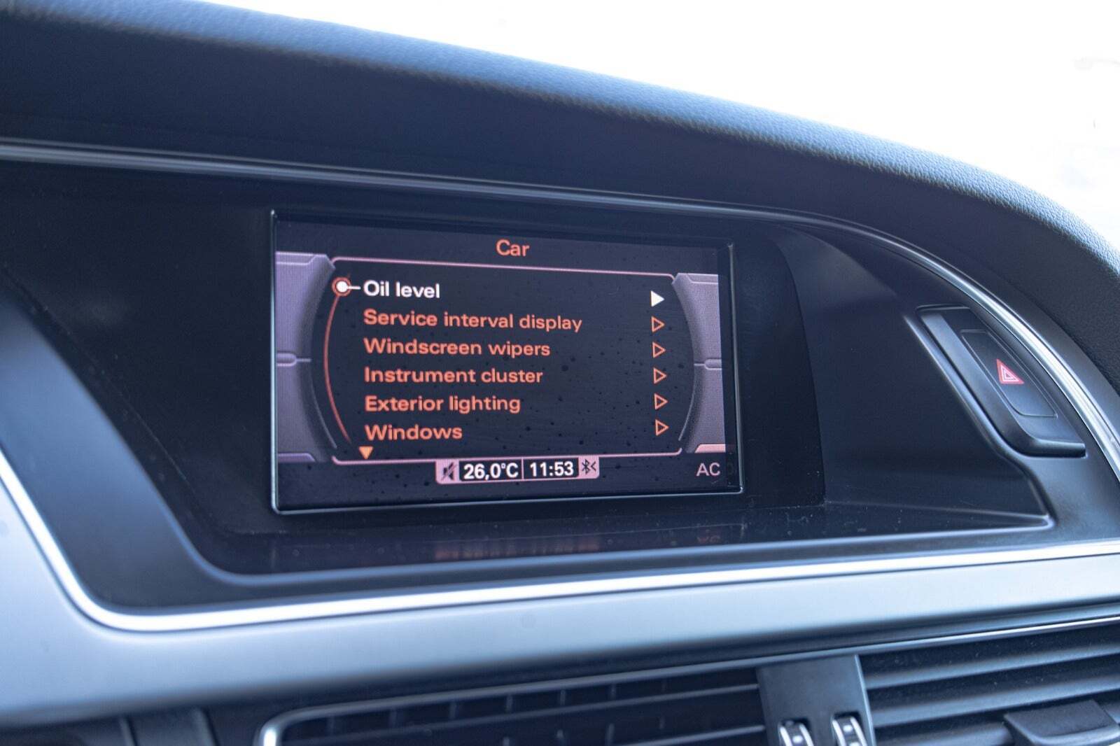 Sort Audi A5 fra 2013