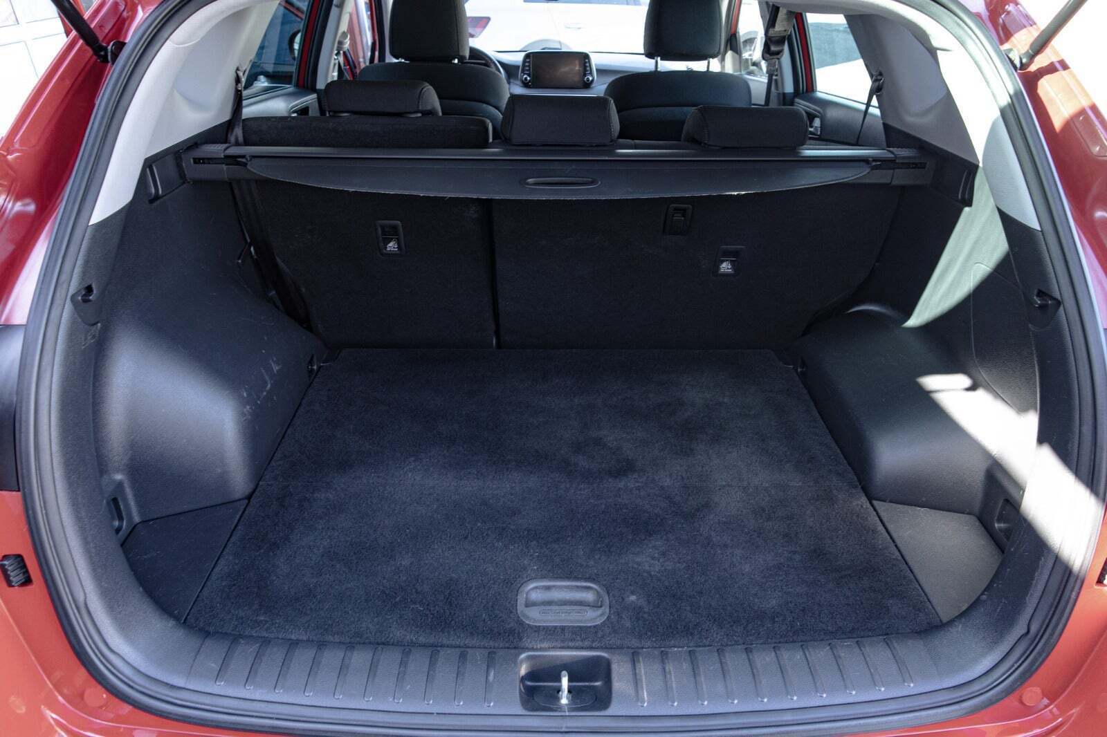 Rød Hyundai Tucson fra 2020