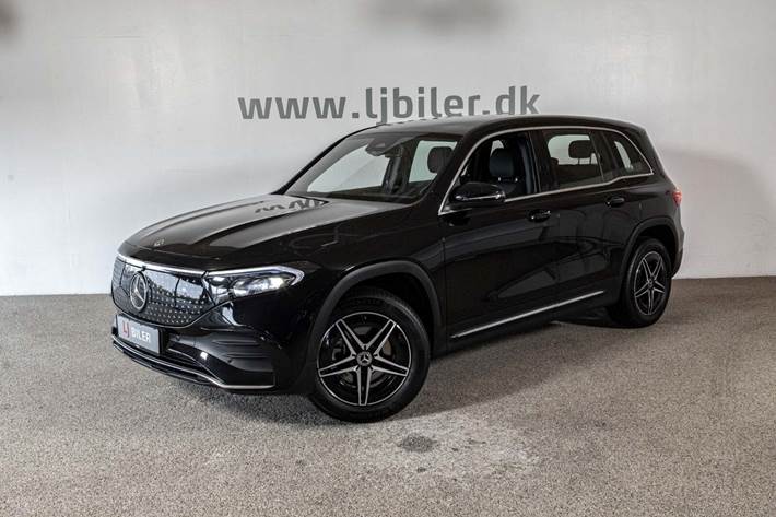 Sort Mercedes EQB250+ fra 2025