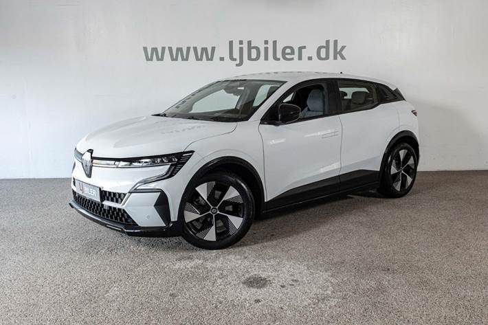 Hvid Renault Megane E-Tech fra 2022