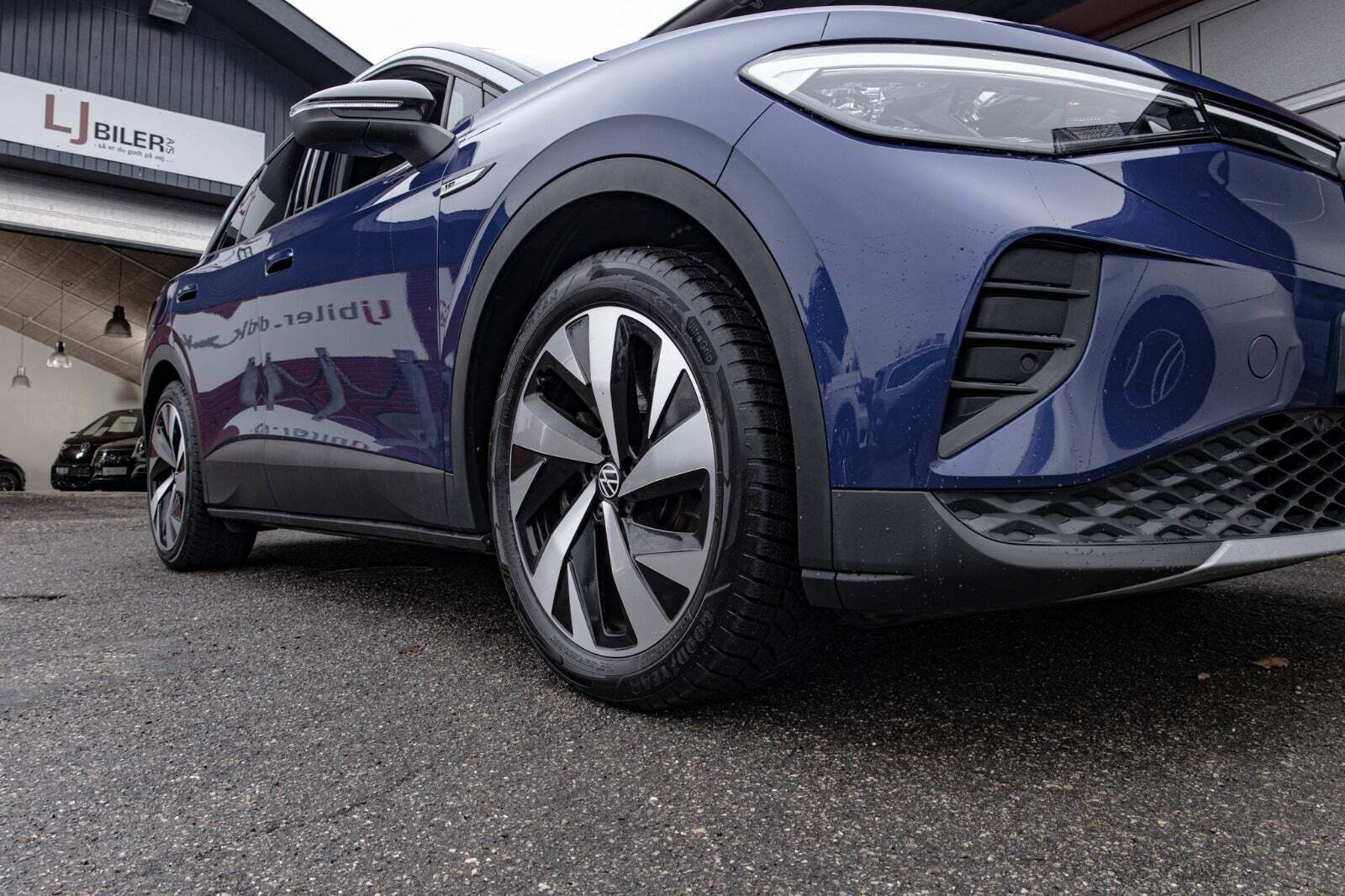 Blå VW ID.4 fra 2021