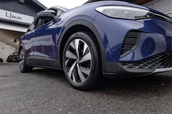 Blå VW ID.4 fra 2021