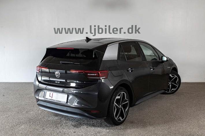 Grå VW ID.3 fra 2020