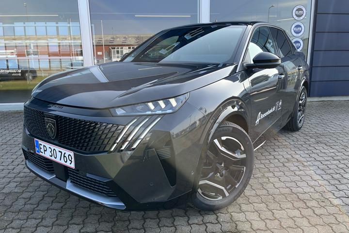 Grå Peugeot e-3008 fra 2025