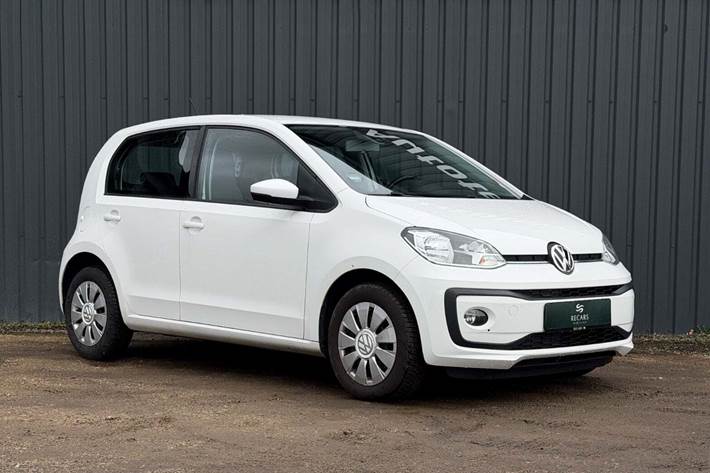 Hvid VW UP! fra 2017