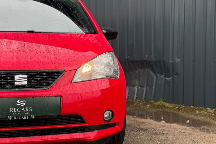 Rød Seat Mii fra 2021