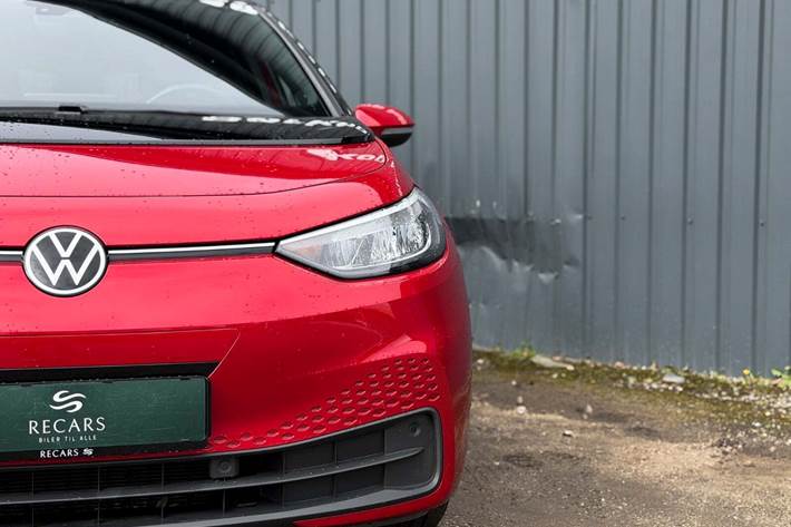 Rød VW ID.3 fra 2022