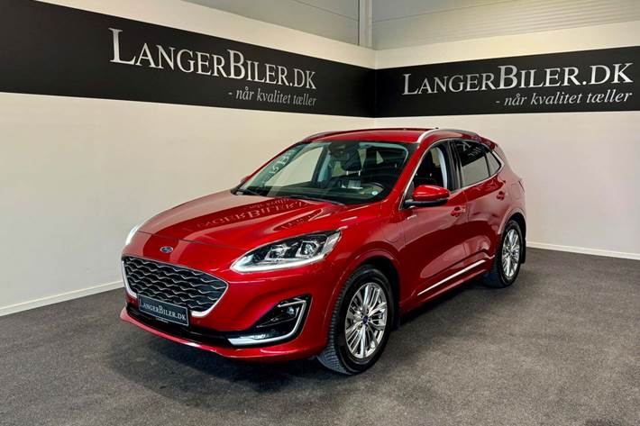 Rød Ford Kuga fra 2020