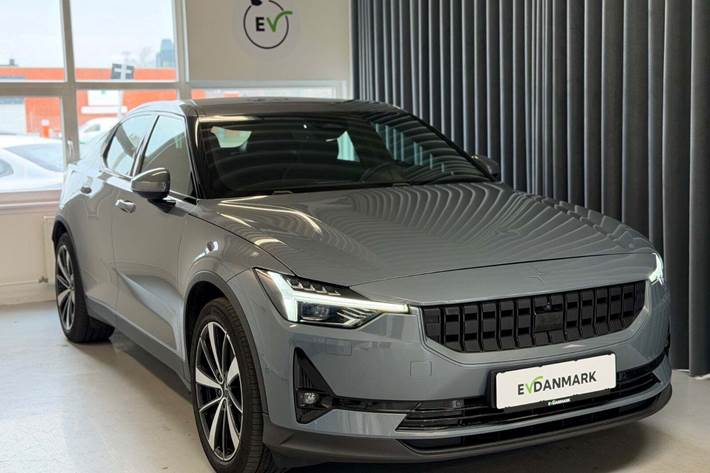 Grå Polestar 2 fra 2021