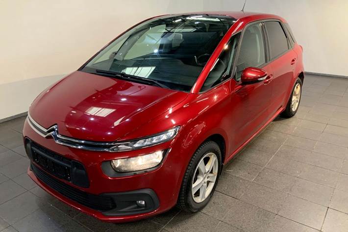 Rød Citroën C4 SpaceTourer fra 2018