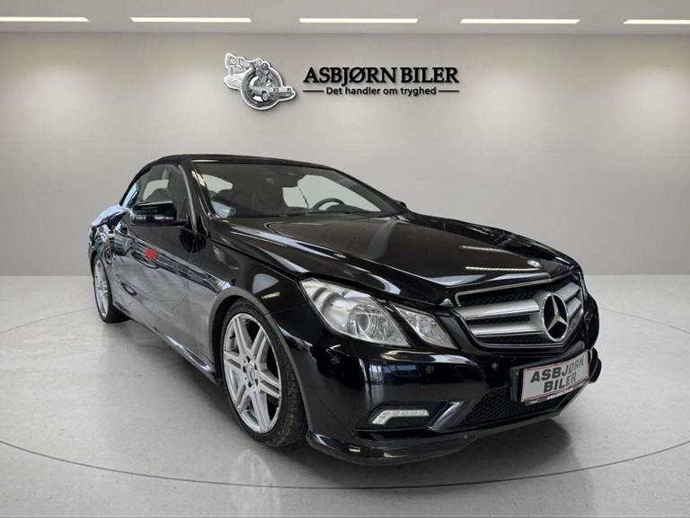 Mercedes E350 3,5 CGi AMG Line Cabriolet aut. BE