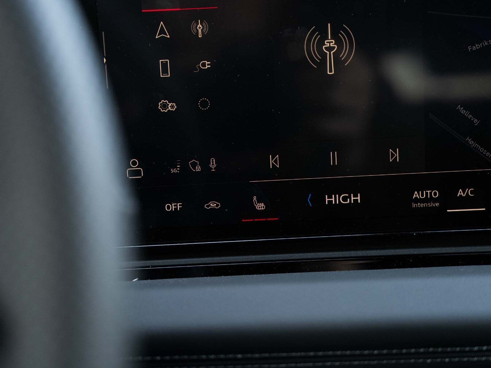 Grå Audi A6 e-tron fra 2026