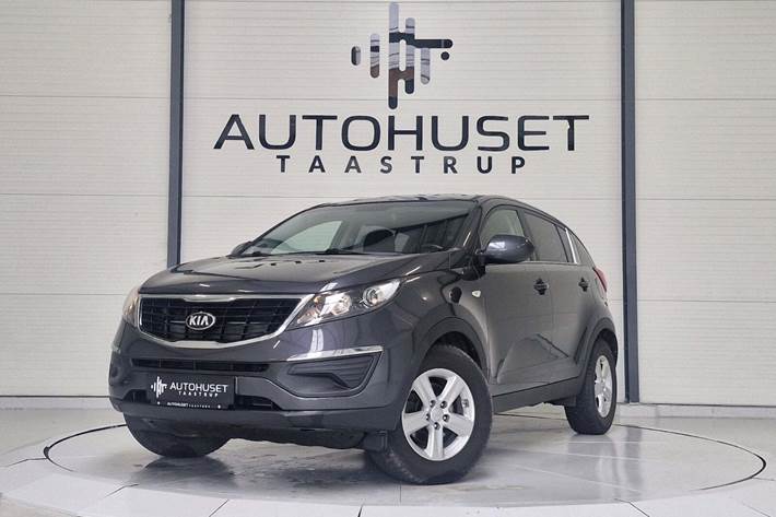 Grå Kia Sportage fra 2014