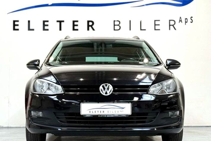 Sort VW Golf VII fra 2016