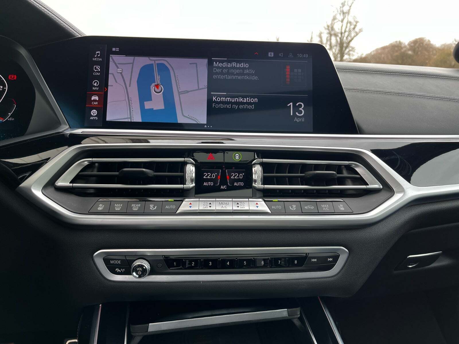 Grøn BMW X7 fra 2020