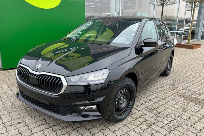 Sort Skoda Fabia fra 2026