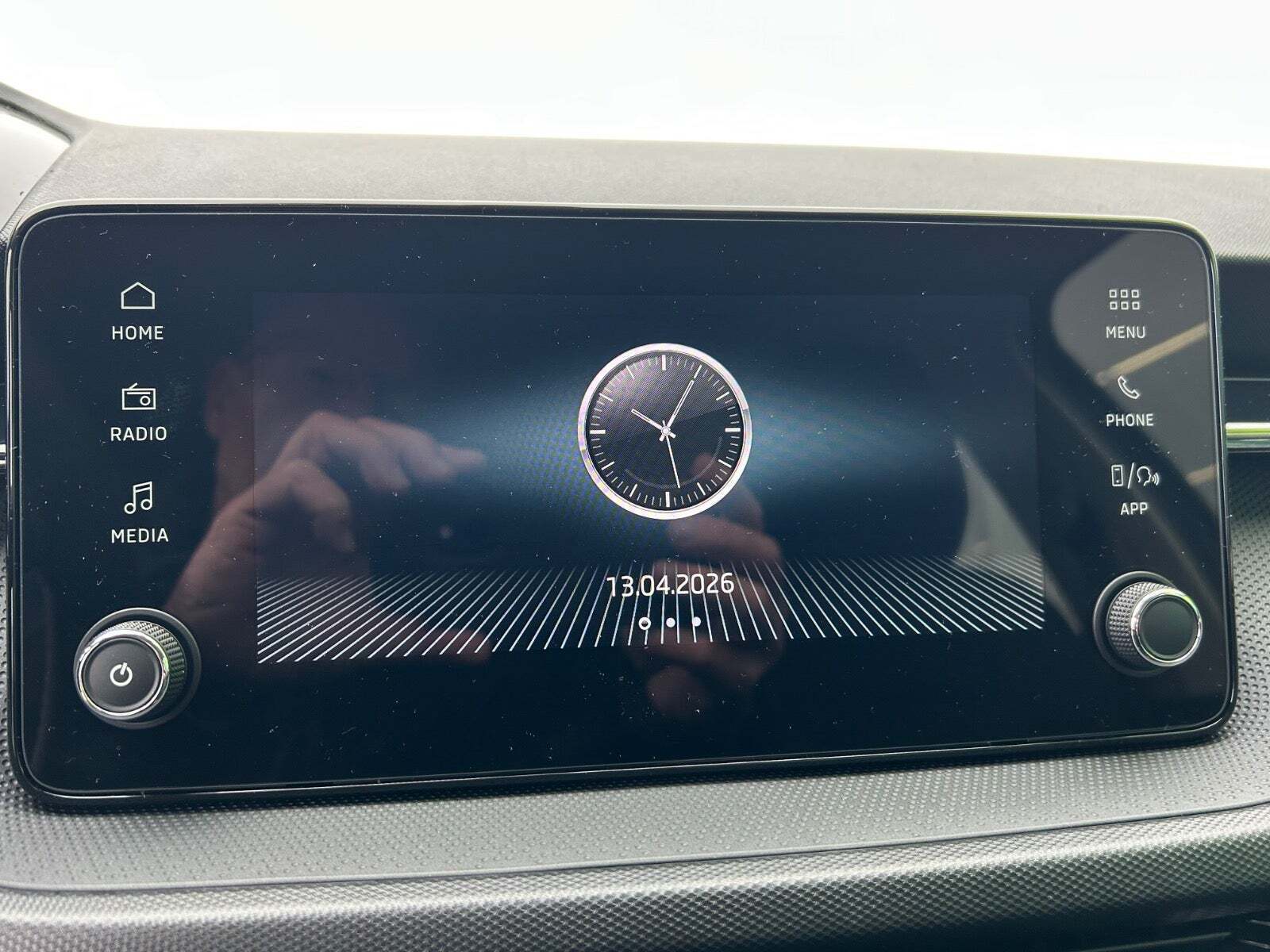 Sort Skoda Fabia fra 2026