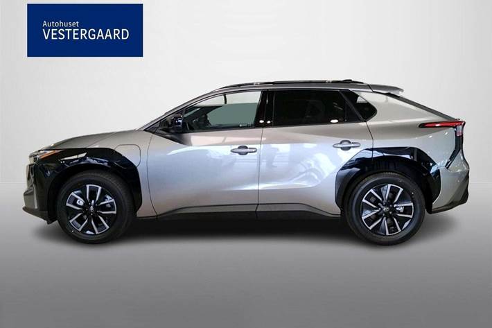 Grå Toyota BZ4X fra 2025