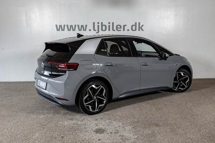 Grå VW ID.3 fra 2021