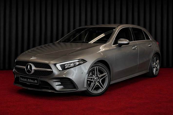 Grå Mercedes A200 fra 2020