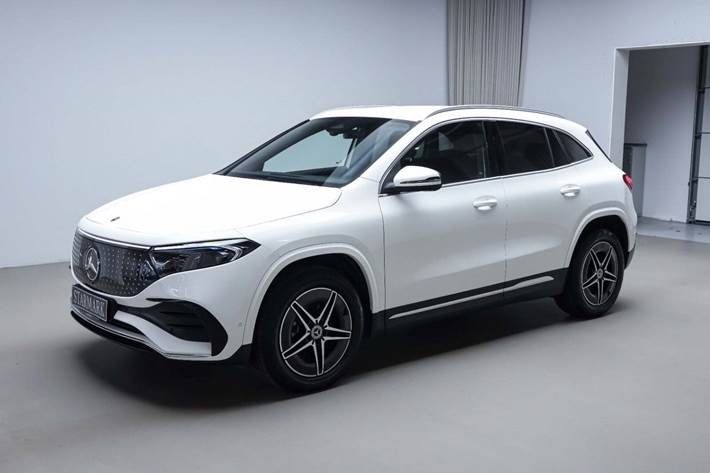 Hvid Mercedes EQA250+ fra 2025