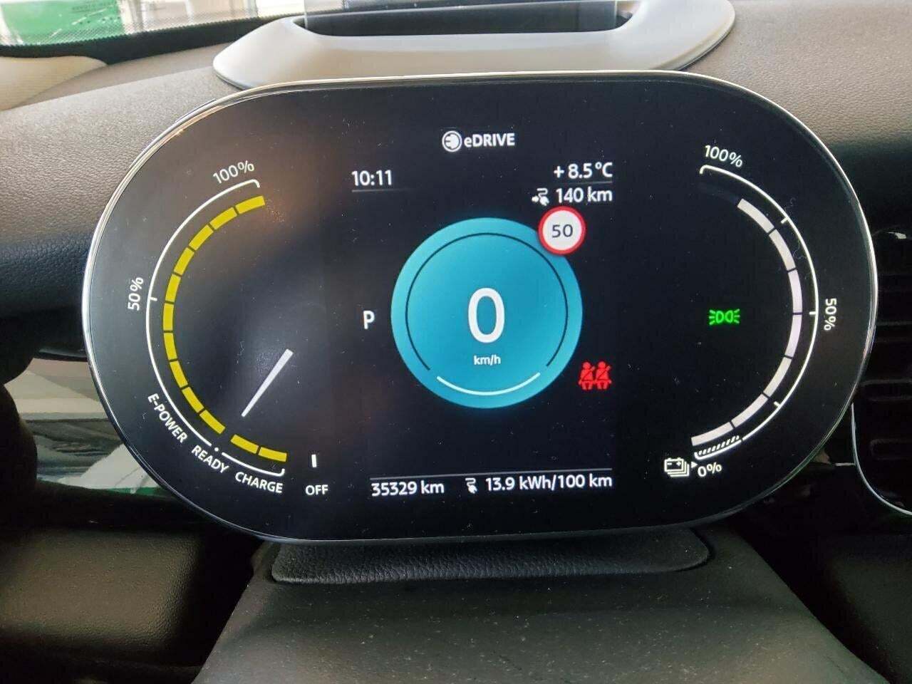 Sort Mini Cooper SE fra 2023