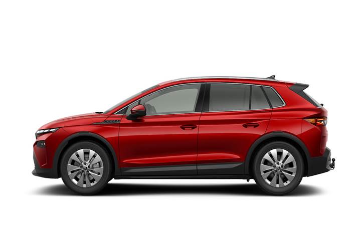 Rød Skoda Elroq fra 2026
