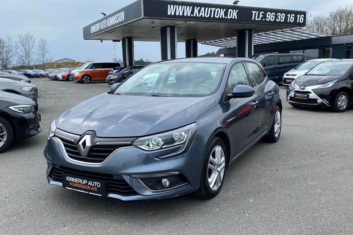 Grå Renault Mégane fra 2016