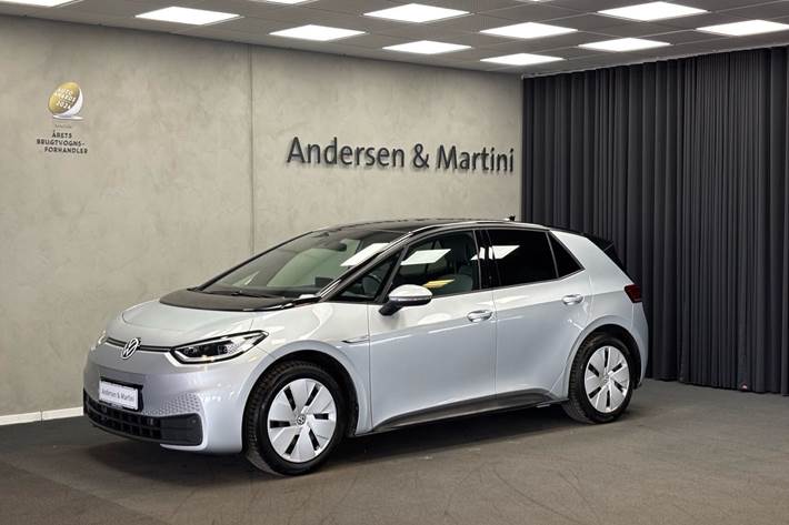 Sølv VW ID.3 fra 2021