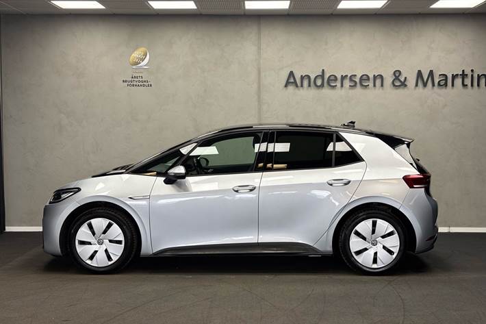 Sølv VW ID.3 fra 2021