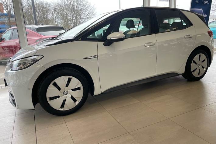 Hvid VW ID.3 fra 2023