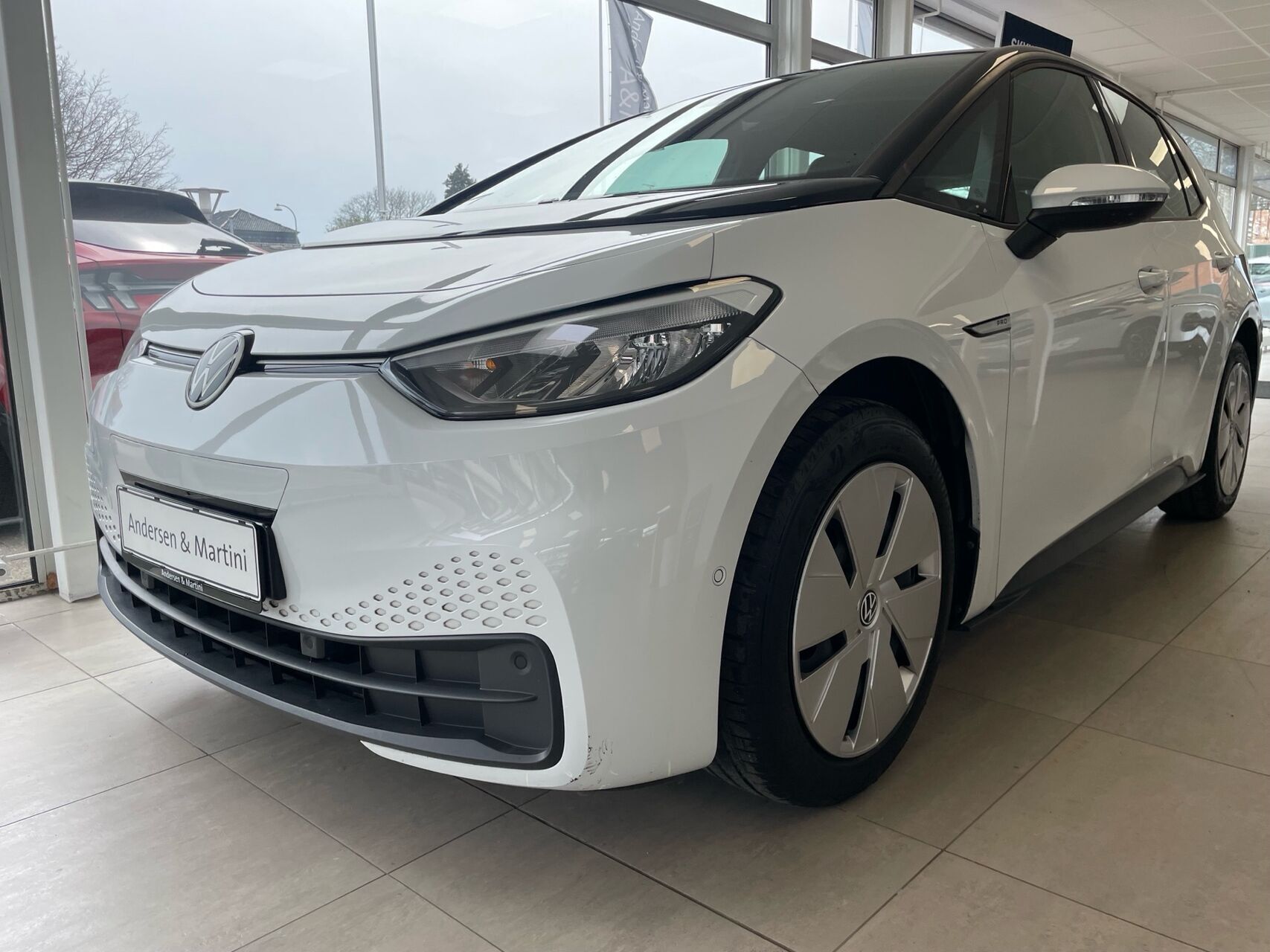 Hvid VW ID.3 fra 2023