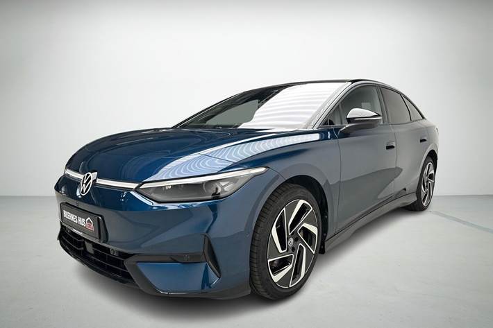 Blå VW ID.7 fra 2024