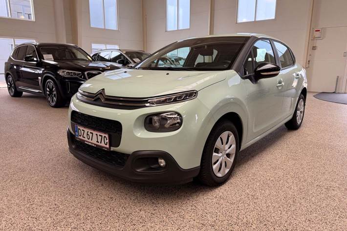 Grøn Citroën C3 fra 2017