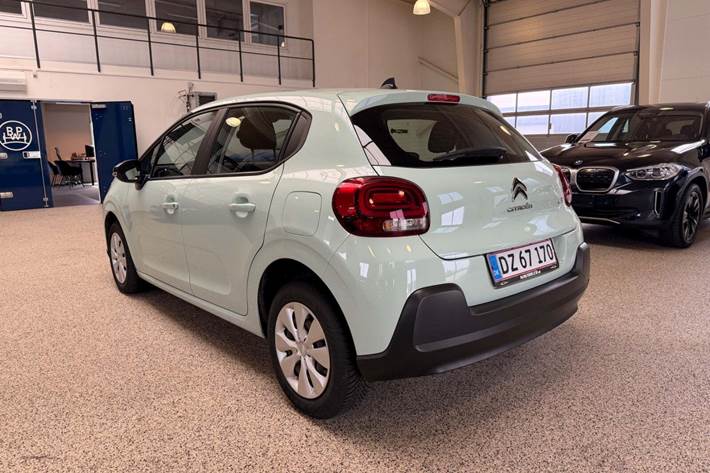 Grøn Citroën C3 fra 2017