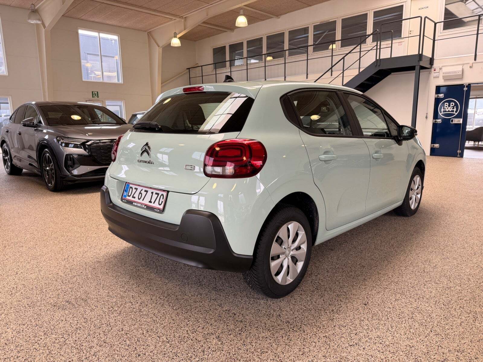 Grøn Citroën C3 fra 2017
