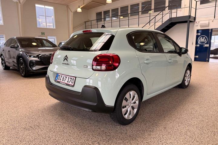 Grøn Citroën C3 fra 2017